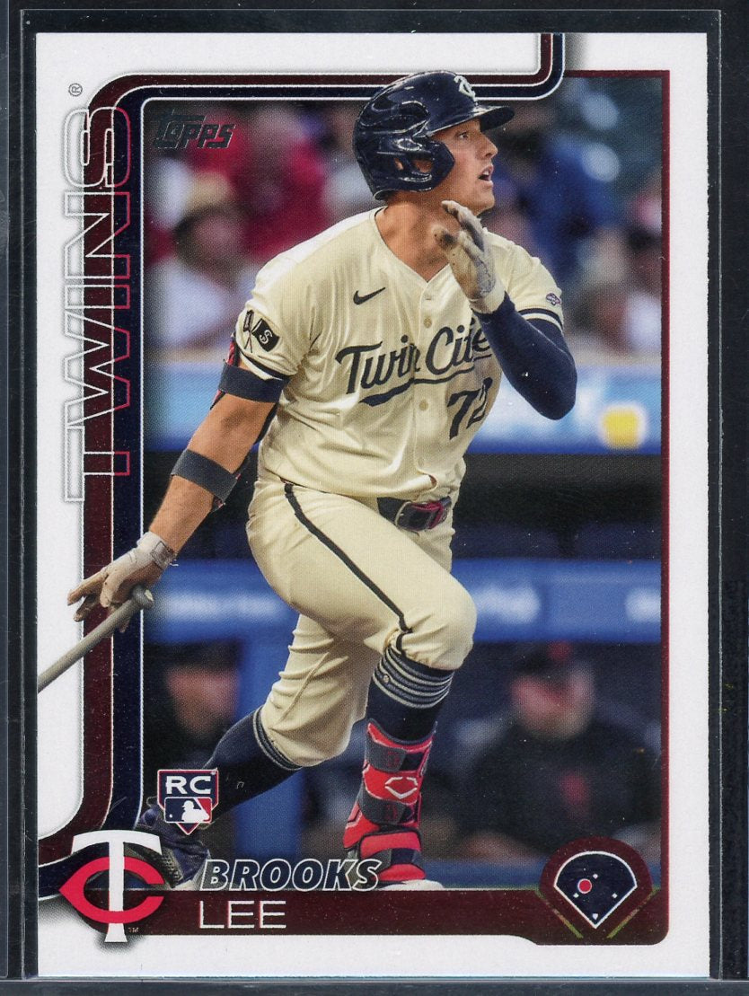2025 Topps Series 1 Base Brooks Lee 317 Rookie Card
