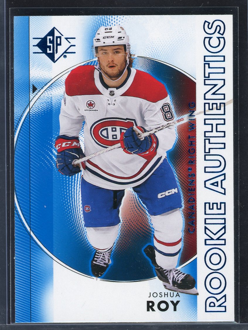 2024 SP Rookie Authentics Joshua Roy #107