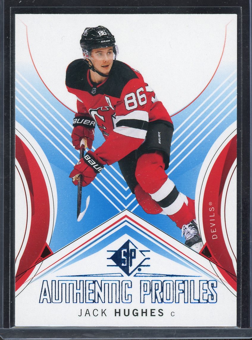 2024 SP Authentic Profiles Jack Hughes #AP-6