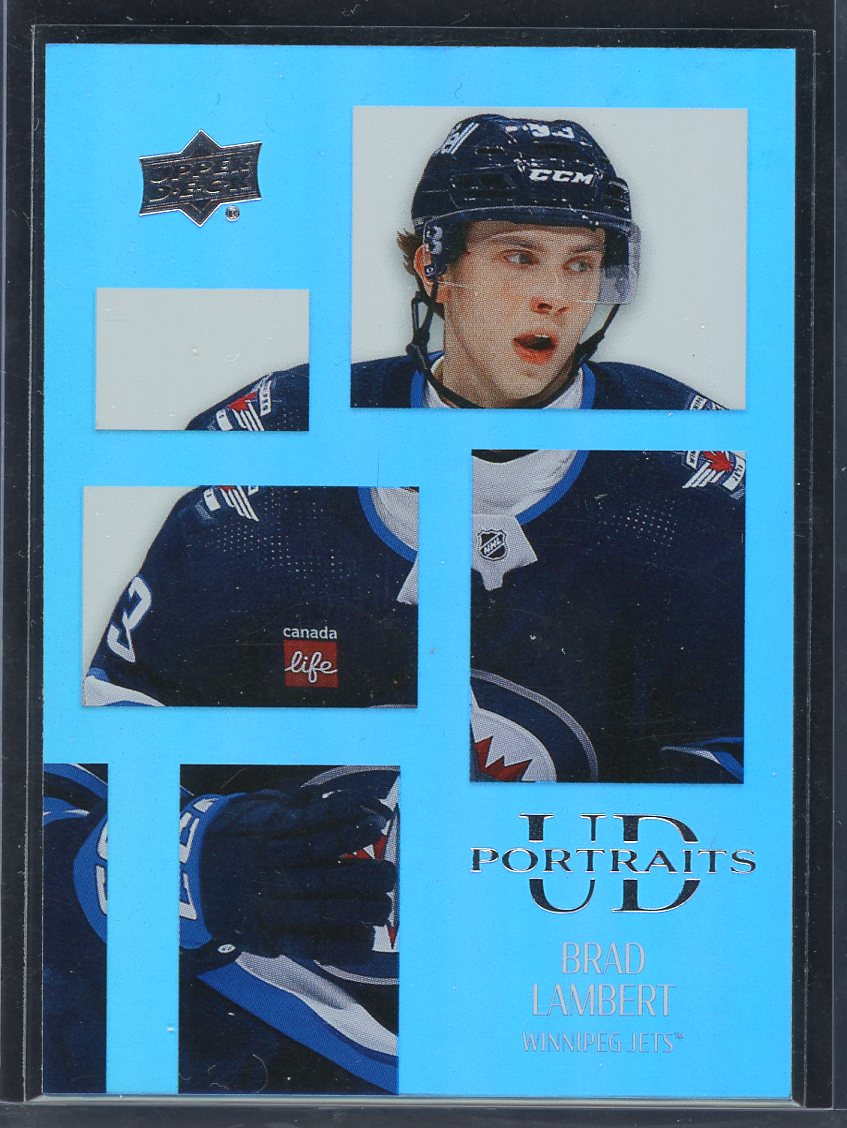 2024 UpperDeck Portraits Brad Lambert P50