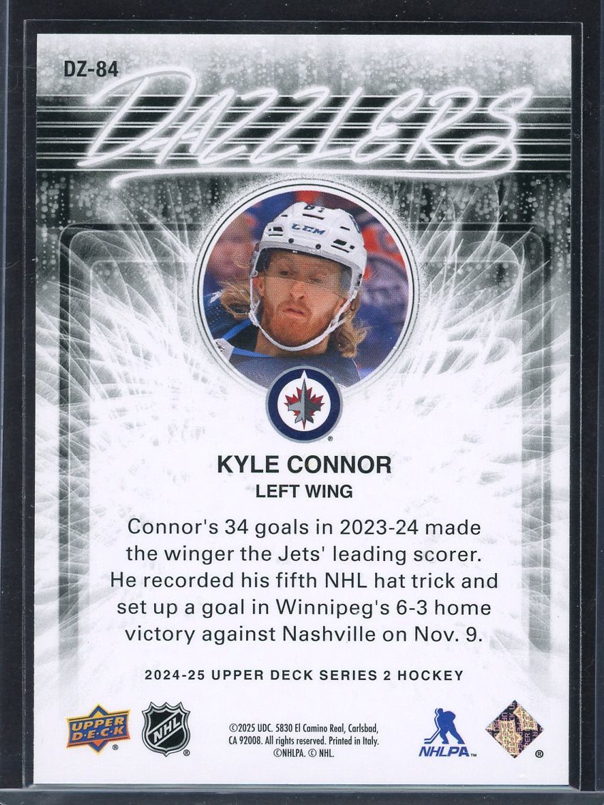 2024 UpperDeck Dazzlers Kyle Connor DZ-84