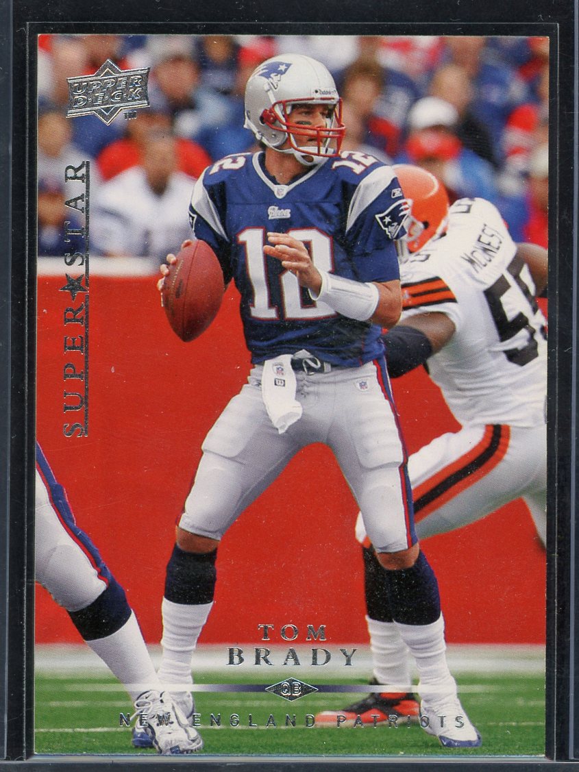 2008 Upper Deck Superstar Tom Brady #UDSS-TB