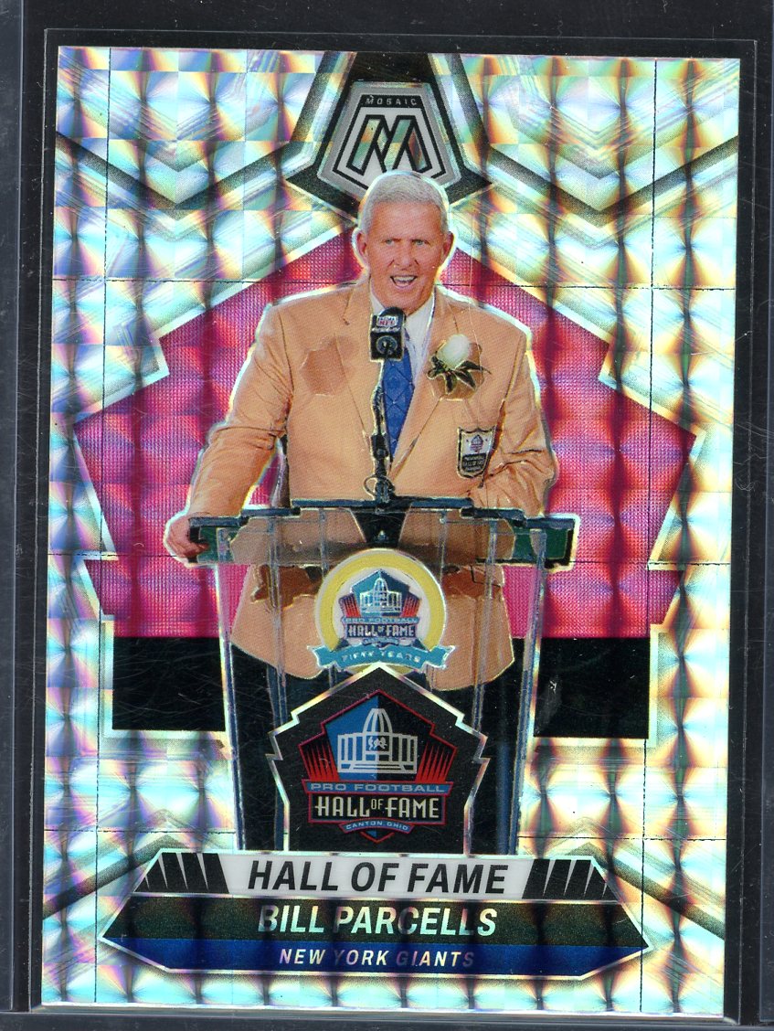 2024 Panini Mosaic Hall of Fame Bill Parcells #292