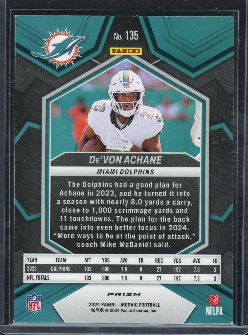 2024 Panini MosaicDe'Von Achane #135