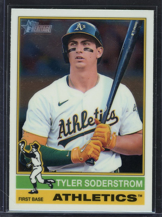 2025 Topps Heritage Tyler Soderstrom Chrome #84