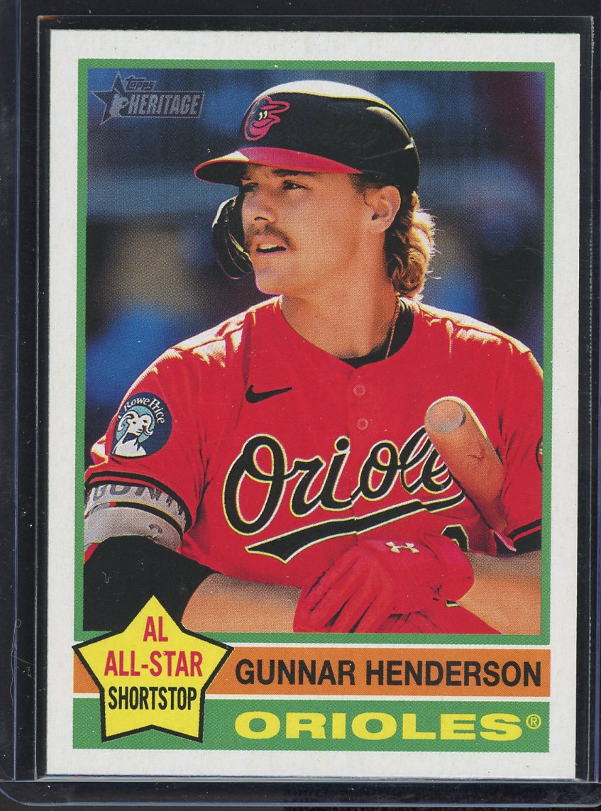 2025 Topps Heritage Gunnar Henderson All Star #174
