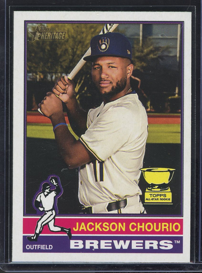 2025 Topps Heritage Jackson Chourio All Star Rookie #106