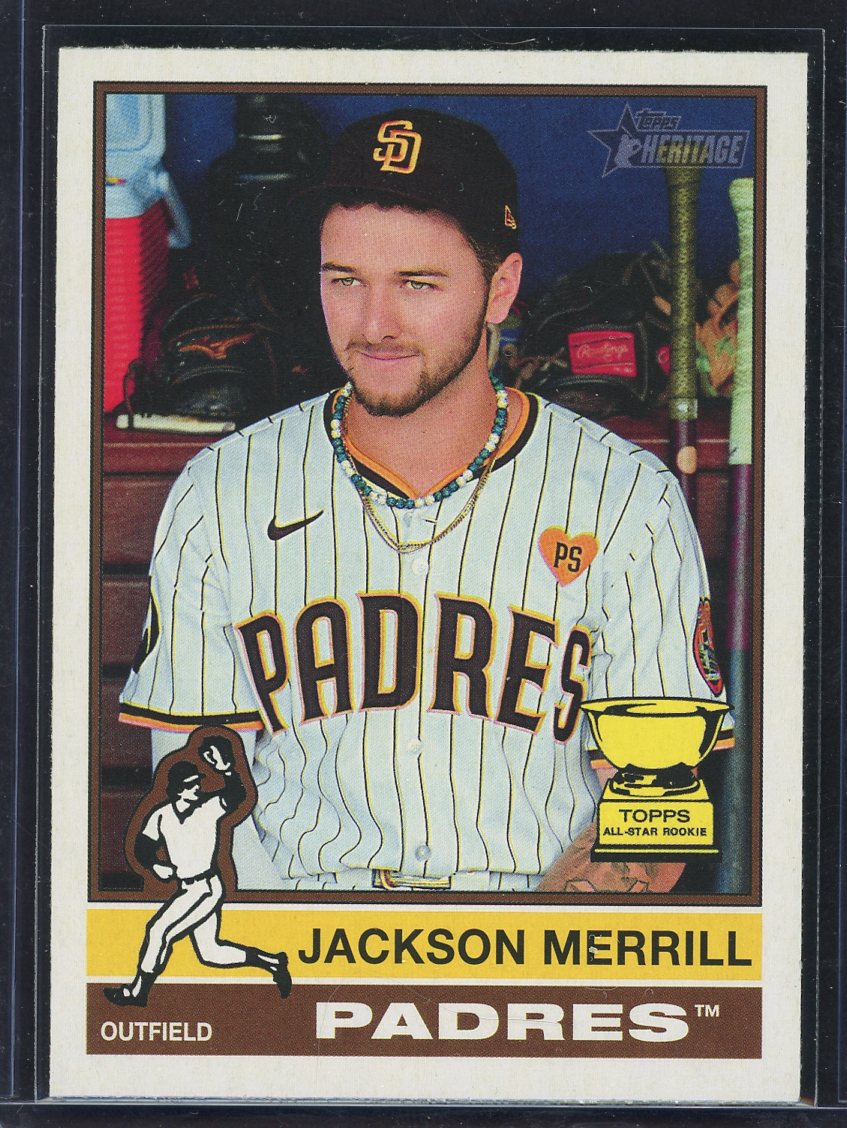 2025 Topps Heritage Jackson Merrill All Star Rookie #422