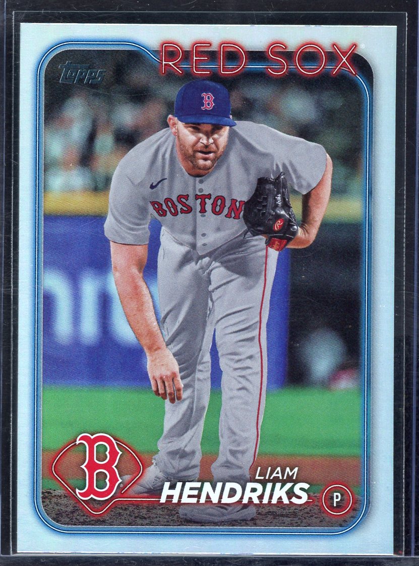 2024 Topps Series 2 Liam Hendriks Chrome Refractor #587